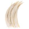 M METERXITY 50 Pezzi Piume di Coda di Gallo Naturali, 10-12 Pollici / 25-30 Cm di Lunghezza Piume di Coda di Gallo per Creazioni/Matrimoni/Acchiappasogni/Decorazioni Fai da Te [Bianco]