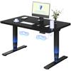 FLEXISPOT Scrivania Regolabile in Altezza Elettrica a 3 Sezioni con 2 Motori, 120×60 cm Piano Unico da 25 mm Certificato FSC, Controller con 4 Memorie e Porta USB, per Casa e Ufficio