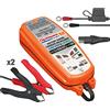 Optimate DC-Duo 12V Caricatore con Mantenimento - Dispositivo Automatico 6 Fasi 2A per Batterie Piombo LiFePO4 - Funzionamento Senza Alimentazione AC - Resistente Sicuro