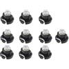 Create idea 10 indicatori a LED T3 1SMD 1210LED per cruscotto dell'auto, per controllo del climatizzatore, luce verde