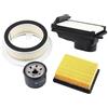HOQCSZFUP filtro aria moto Accessori moto CVT Destro Carter Filtro Aria Filtri Olio Fit For SYM Maxsym TL500 TL508 LT 500 508 17211TL1000(1 set)
