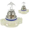 CARALL 2 Pezzi di Lampade Alogena 12V Per Auto (PS24W FF 12V 24W PG20-3)