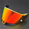 Generic Visiera del casco, Visiera for Ca-sco da moto R10 for Alpinestars Supertech R10, parabrezza, occhiali, visiera, accessori for Ca-sco(Tea Revo Red)
