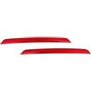 Generic Catarifrangente Compatibile Con Fiat Per 500X 2015 2016 2017 2018 2019-2023 Paraurti Posteriore Riflettori Avvertimento Luce Stop Nessuna Lampadina Faretto Falso 51941876(1 pair)