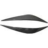 XIANGJIN Faro Palpebre Sopracciglio Trim Per BMW F40 Serie 1 116i 118d 118i 120i 128ti 120d M135i 2019-2023 Adesivi 3D ABS Lucido Fari Sopracciglia Palpebre 2 Pezzi Auto Sopracciglia Faro(Carbon Look)