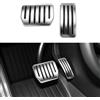 LANTU 2 Pezzi Supporti per Pedali per Tesla Model 3/Y 2022-2025 Pedale Acceleratore e Freno Antiscivolo Pedali Sportivi per Tesla Model 3 Highland e Model Y Juniper Accessori (Alluminio)