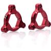 USAMZOM Regolatore Pomello Forcella per Ya&MAHA YZF-R6 YZFR6 Regolatore Precarico Forcella Ammortizzata da 17 Mm per Moto(Rosso)