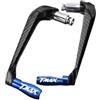 Sliceto Protezione manubrio Paraleve Moto Per TMAX 500 530 560 ABS Protezione Manopole Freno E Frizione CNC Moto(Lever Guard Blue)