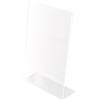 Q-Connect Porta-avvisi Q-Connect in plexiglass trasparente con base a L 15x21 cm KF18033 - F08694