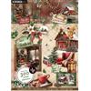 Cottage Christmas A5 Die-Cut Paper Pad Elements