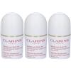 Clarins Trattamento Deodorante Roll-On 3x50 ml Crema