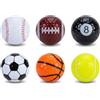 Novocloud 6 Pezzi Golf Divertenti Palline, Golf Creative Palline Mixed Colored Golf Palline, Divertente Regalo Palline da Golf per Uomo Golfisti e Padre Ideale per Compleanni e Vacanze