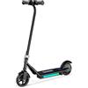iScooter IK3 Monopattino Elettrico per Bambini 6-12 Anni,Ruote da 6,Freno Elettronico a Pollice,Freno a Pedale,Luci LED Colorate,Display LED,Velocità 5/10/16 km/h,Nero