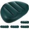 USHOBE Cuscino Gonfiabile per Sedile Barca in Pvc 5 Pezzi, Design Portatile e Pieghevole, per Escursioni in Acqua e Viaggi, Accessori Kayak Confortevoli
