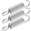 GLEAVI Set di Molle Ricambio per Trampolino e Letto Elastico per Trampolino in Acciaio Zincato Argento per Parchi e Uso Domestico