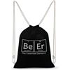 FWJZDSP Birra Gli elementi es iali Zaino con coulisse Borsa a tracolla Borsa da viaggio Sport Palestra Unisex