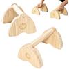 Generic Push Up Bar supporto per ginnastica in legno antiscivolo e portatile