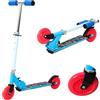 Novonova Monopattino per Bambini da 4 a 6 Anni, Monopattino a Spinta Pieghevole Scooter Regolabile (Blu)
