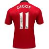 Exclusive Memorabilia Maglia del Manchester United della stagione 2014 autografata da Ryan Giggs.