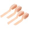 CLISPEED Nastri per Scarpe da Balletto in Tela Rosa 4 Pezzi 200cm per Supporto Punta e Regolazione Rapida per Ballerine in Performance di Danza