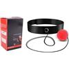 Srliya Palla per Riflessi da Boxe Palla per Allenamento di velocità da Boxe Set di Fasce per Punching Ball Fascia per Capelli Regolabile Gomma Morbida Elastica PU Traspirante per