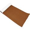 KIGNIEK Eva Teak - Rivestimento autoadesivo in schiuma di teak per yacht, rivestimento per barche, tappetino antiscivolo per barche, 90 x 240 cm