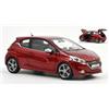 Norev PEUGEOT 208 GTI 2013 RUBIS RED 1:18 Norev Auto Stradali -I- Modellino Nuovo