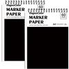 DagouColor Carta Marcatori di Alcol, A4, 2 Pack, 60 Fogli (120 Pagine) Antipenet