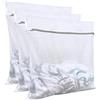 QiNZiN Sacchetti per biancheria intima (3 pezzi, 61 x 61 cm), grandi sacchetti per biancheria in rete, sacchetti delicati per lavatrice
