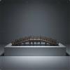 Ponte In Legno Fatto A Mano, Modello Decorativo Di Ponte In Legno