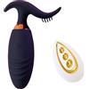Future of your pleasure Sensual Ovetto vibratore 10,5×3 cm con telecomando - vibradorador sexual femenino in silicone USB ricaricabile M124