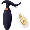 Future of your pleasure Sensual FOPS Ovetto Vibrante Donna con Telecomando 10,5x3 cm Silicone USB Ricaricabile Sex Toys per Donna e Coppie Stimolatore Clitoride Discreto M124