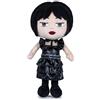 Play by Play Peluche Mercoledi WEDNESDAY Addams VESTITO BALLO Raven Dance - Altezza 32cm
