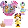 Giochi Preziosi Minni - Coppia di Mini Personaggi, Minni e Paperina Pic Nic 8cm, articolati con 4 punti di articolazione, collezionali tutti, per bambini a partire dai 3 anni, MCN17410