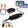 DIGITNOW! Video Grabber: converte video Hi8 e VHS in formato digitale DVD per Windows 10 / Mac. Scheda di acquisizione video con adattatori Scart / AV. Permette di registrare, modificare, salvare e masterizzare video su DVD con un semplice tocco