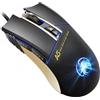 Northix Mouse da gioco LED ottico ad alta precisione Apedra A5 - 3200 DPI