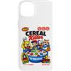 Bahaa's Tee Custodia per iPhone 14 Plus Funny Vintage Dark Humor Cereal Killer Food Skull Graphic