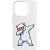Icy Dabbing Polar Bear Custodia per iPhone 14 Pro Orso polare ghiacciato