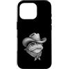 Rana Di Vetro Western Animale Regalo Custodia per iPhone 16 Pro Cowboy Rana Di Vetro Vintage Western
