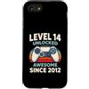 Level 14 Unlocked Awesome Since 2012 Custodia per iPhone SE (2020) / 7/8 Livello 14 sbloccato fantastico dal 2012