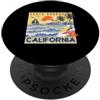 Novelty Stuff By Del Santa Barbara Sole E Oceano Paradiso Vintage California Surf PopSockets PopGrip Adesivo