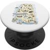 Happy Destiny Mississippi, MS, Mappa Stati Uniti d'America, Icone PopSockets PopGrip Adesivo