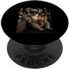 Koala Iced Coffee Cute Animal Funny Self Divertente Koala Caffè Freddo Divertente Animale Meme Koala PopSockets PopGrip Adesivo