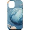Space Art Planetary System Solar System Custodia per iPhone 12/12 Pro Planet Space Art Sistema Planetario Sistema Solare