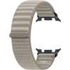 Samsung Fabric Band (S/M) per Galaxy Watch9 | Watch8 Series, Mocha | Cinturino Morbido in Tessuto, Materiale Delicato, Ideale anche per il Sonno