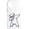 Icy Dabbing Polar Bear Custodia per iPhone 16 Plus Orso polare ghiacciato