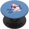 Kirovair Graphic Design Occhiali da sole donna illustrazione acquerello arte blu PopSockets PopGrip Adesivo