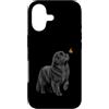 Dog Butterfly Horizon Collection Custodia per iPhone 17 Terranova Cane Farfalla Amante della Natura