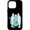 Squash ball tennis squash racket rubber Custodia per iPhone 16 Pro Stretta di mano dopo Squash Gioco