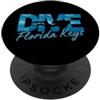 Therapy Designs Maglietta per immersioni subacquee Dive The Florida Keys PopSockets PopGrip Adesivo